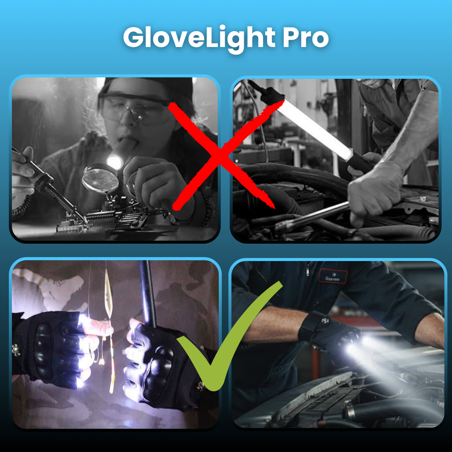 Glovelight Pro - so stark wie Dein Vorhaben👌🏻